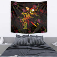 New Caledonia Tapestry Octopus Plumeria Polynesian Tattoo