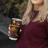 New Caledonia Tumbler Cup Octopus Plumeria Polynesian Tattoo