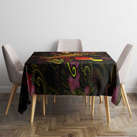 Tahiti French Polynesia Tablecloth Octopus Plumeria Polynesian Tattoo DT02 - Polynesian Pride