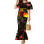 Cook Islands Mermaid Dress Octopus Plumeria Polynesian Tattoo