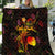 Cook Islands Quilt Octopus Plumeria Polynesian Tattoo