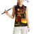 Cook Islands Women Sleeveless Polo Shirt Octopus Plumeria Polynesian Tattoo