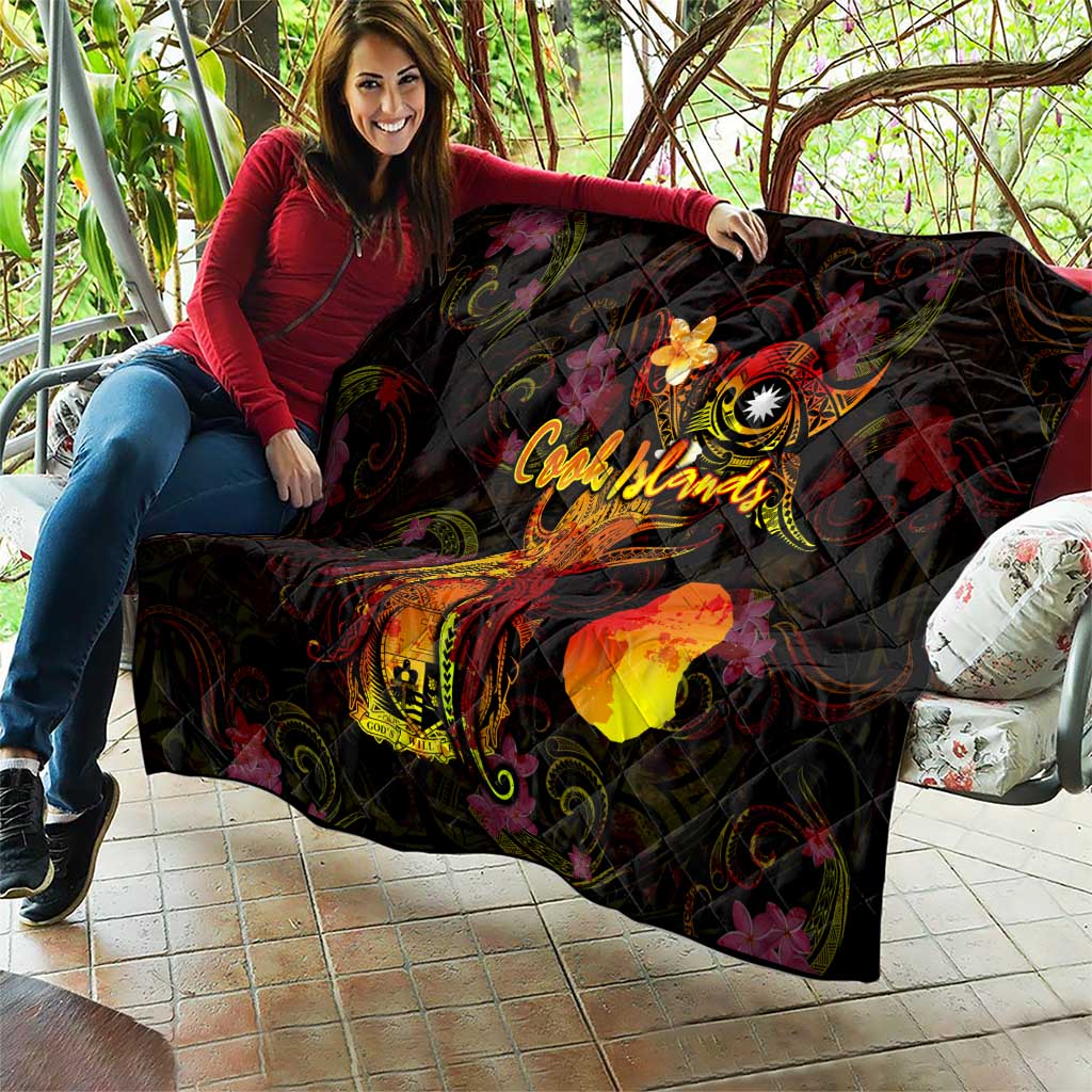 Nauru Quilt Octopus Plumeria Polynesian Tattoo