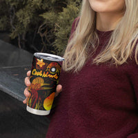 Nauru Tumbler Cup Octopus Plumeria Polynesian Tattoo