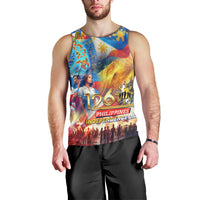 Custom The Philippines 126th Independence Anniversary Men Tank Top Art Style
