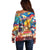 Custom The Philippines 126th Independence Anniversary Off Shoulder Sweater Art Style