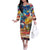 Custom The Philippines 126th Independence Anniversary Off The Shoulder Long Sleeve Dress Art Style