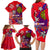 Personalized Philippines 12 June Independence Day Family Matching Long Sleeve Bodycon Dress and Hawaiian Shirt Polynesian Turtle Plumeria