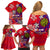 Personalized Philippines 12 June Independence Day Family Matching Off Shoulder Short Dress and Hawaiian Shirt Polynesian Turtle Plumeria