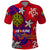 Personalized Philippines 12 June Independence Day Polo Shirt Polynesian Turtle Plumeria