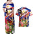 Personalized Philippines Independence Day Couples Matching Off Shoulder Maxi Dress and Hawaiian Shirt Polynesia Filipinas Eagle Hibiscus