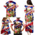 Personalized Philippines Independence Day Family Matching Puletasi and Hawaiian Shirt Polynesia Filipinas Eagle Hibiscus