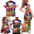 Personalized Philippines Independence Day Family Matching Short Sleeve Bodycon Dress and Hawaiian Shirt Polynesia Filipinas Eagle Hibiscus