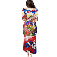 Personalized Philippines Independence Day Puletasi Polynesia Filipinas Eagle Hibiscus