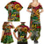 Personalised Vanuatu 44th Independence Anniversary Family Matching Summer Maxi Dress and Hawaiian Shirt Melanesian Pattern Reggae