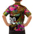 Personalised Vanuatu Independence Day 30 July Family Matching Puletasi and Hawaiian Shirt Hibiscus Polynesian Pattern