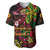 Custom Vanuatu 44th Independence Anniversary Baseball Jersey Flower Melanesian Namele Turtle