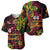 Custom Vanuatu 44th Independence Anniversary Baseball Jersey Flower Melanesian Namele Turtle