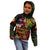 Custom Vanuatu 44th Independence Anniversary Kid Hoodie Flower Melanesian Namele Turtle