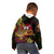 Custom Vanuatu 44th Independence Anniversary Kid Hoodie Flower Melanesian Namele Turtle