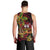 Custom Vanuatu 44th Independence Anniversary Men Tank Top Flower Melanesian Namele Turtle