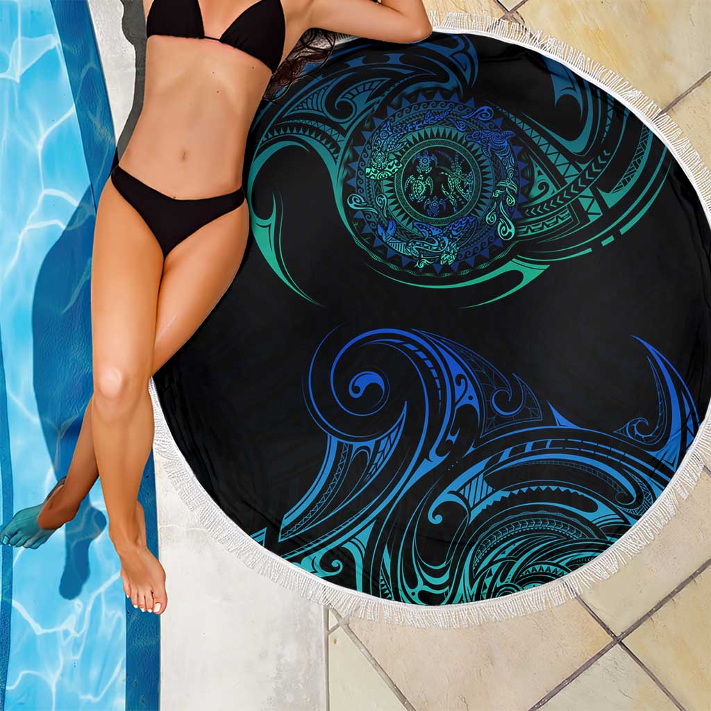 Sea Animal Polynesia Beach Blanket Polynesian Pattern DT02 - Polynesian Pride