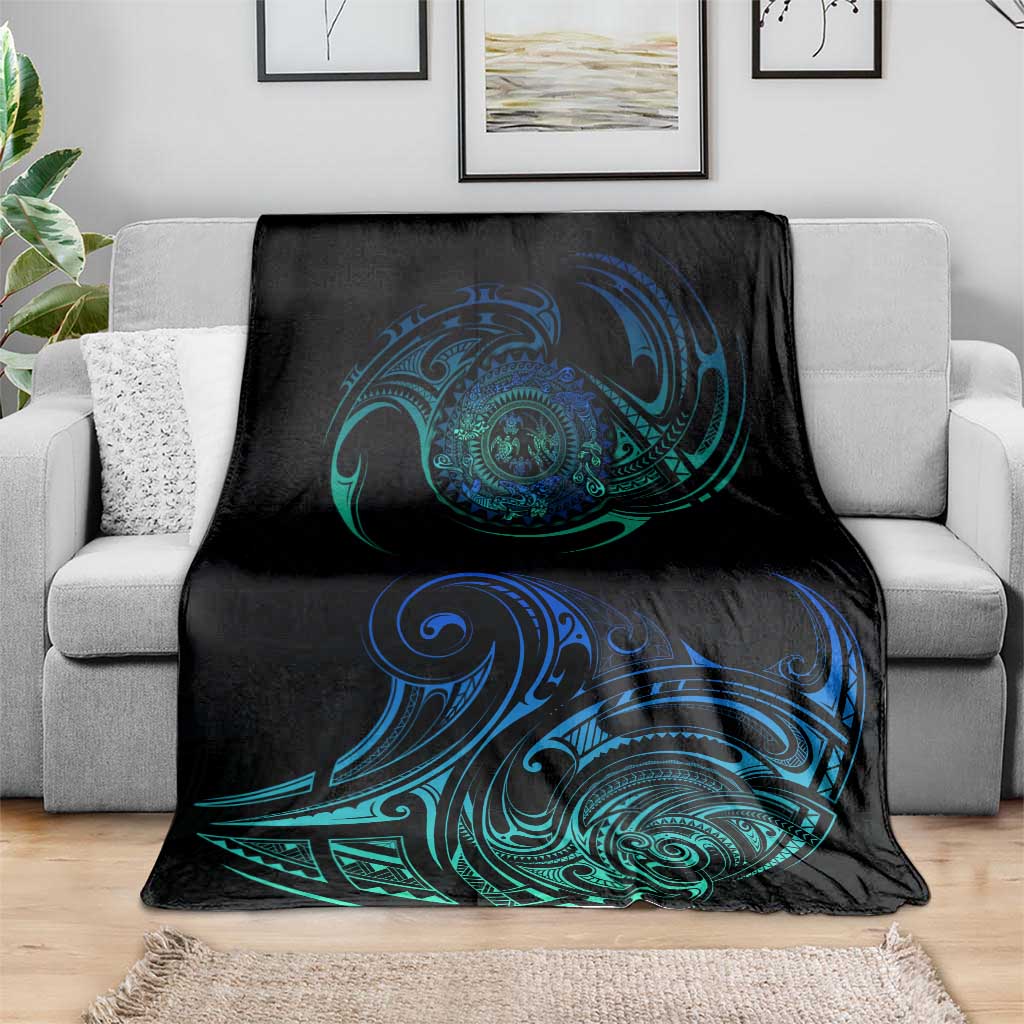 Sea Animal Polynesia Blanket Polynesian Pattern DT02 - Polynesian Pride