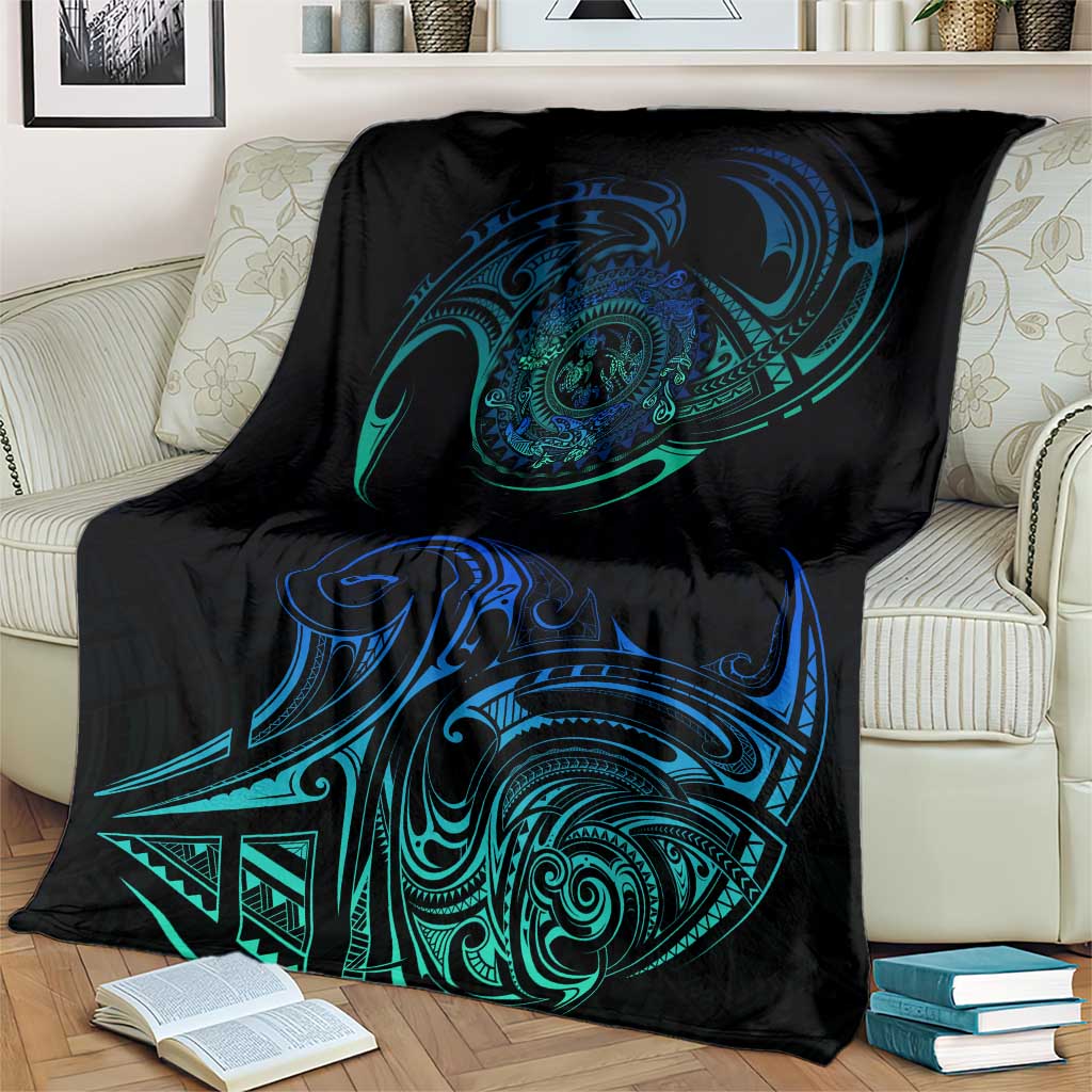 Sea Animal Polynesia Blanket Polynesian Pattern DT02 - Polynesian Pride