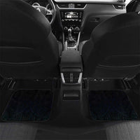 Sea Animal Polynesia Car Mats Polynesian Pattern DT02 Set 2pcs - Back Black - Polynesian Pride