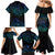 Sea Animal Polynesia Family Matching Mermaid Dress and Hawaiian Shirt Polynesian Pattern