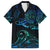 Sea Animal Polynesia Family Matching Short Sleeve Bodycon Dress and Hawaiian Shirt Polynesian Pattern