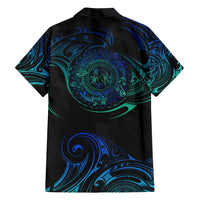 Sea Animal Polynesia Family Matching Summer Maxi Dress and Hawaiian Shirt Polynesian Pattern DT02 - Polynesian Pride