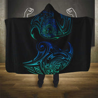 Sea Animal Polynesia Hooded Blanket Polynesian Pattern DT02 - Polynesian Pride