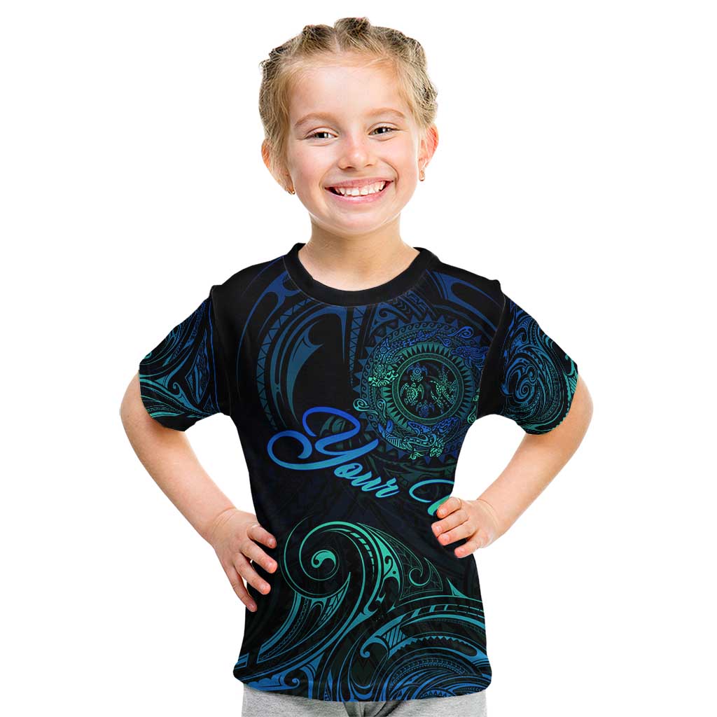 Sea Animal Polynesia Kid T Shirt Polynesian Pattern