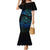 Sea Animal Polynesia Mermaid Dress Polynesian Pattern