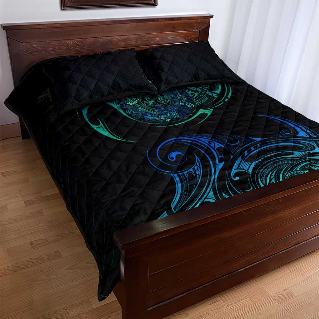 Sea Animal Polynesia Quilt Bed Set Polynesian Pattern DT02 - Polynesian Pride