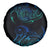 Sea Animal Polynesia Spare Tire Cover Polynesian Pattern