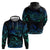 Sea Animal Polynesia Zip Hoodie Polynesian Pattern