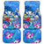 Aloha Hawaii Car Mats Dolphins and Fish Hook Hibiscus