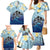 Mother And Baby Dolphins Family Matching Mermaid Dress and Hawaiian Shirt Hawaii Hibiscus