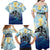 Mother And Baby Dolphins Family Matching Off Shoulder Maxi Dress and Hawaiian Shirt Hawaii Hibiscus