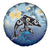 Mother And Baby Dolphins Spare Tire Cover Hawaii Hibiscus