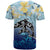 Mother And Baby Dolphins T Shirt Hawaii Hibiscus