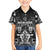 Personalized All Black Kid Hawaiian Shirt New Zealand Rugby Mascot Maori