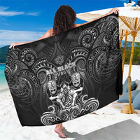All Black Sarong New Zealand Rugby Mascot Maori