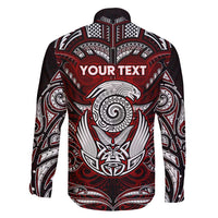 Personalized New Zealand Aotearoa Rugby Family Matching Summer Maxi Dress and Hawaiian Shirt Maori Fern Tattoo Art