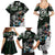 Personalized NZ Aotearoa Rugby Family Matching Summer Maxi Dress and Hawaiian Shirt New Zealand Silver Fern