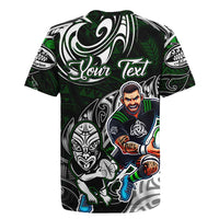 Personalized NZ Aotearoa Rugby Rugby Jersey New Zealand Silver Fern