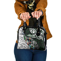 NZ Aotearoa Rugby Shoulder Handbag New Zealand Silver Fern