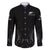 New Zealand Family Matching Short Sleeve Bodycon Dress and Hawaiian Shirt Rugby 2023 Champions Black DT02 Dad's Shirt - Long Sleeve Black - Polynesian Pride